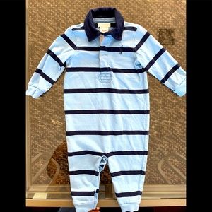 Infants Ralph Lauren long sleeve onesie sz 9 mo